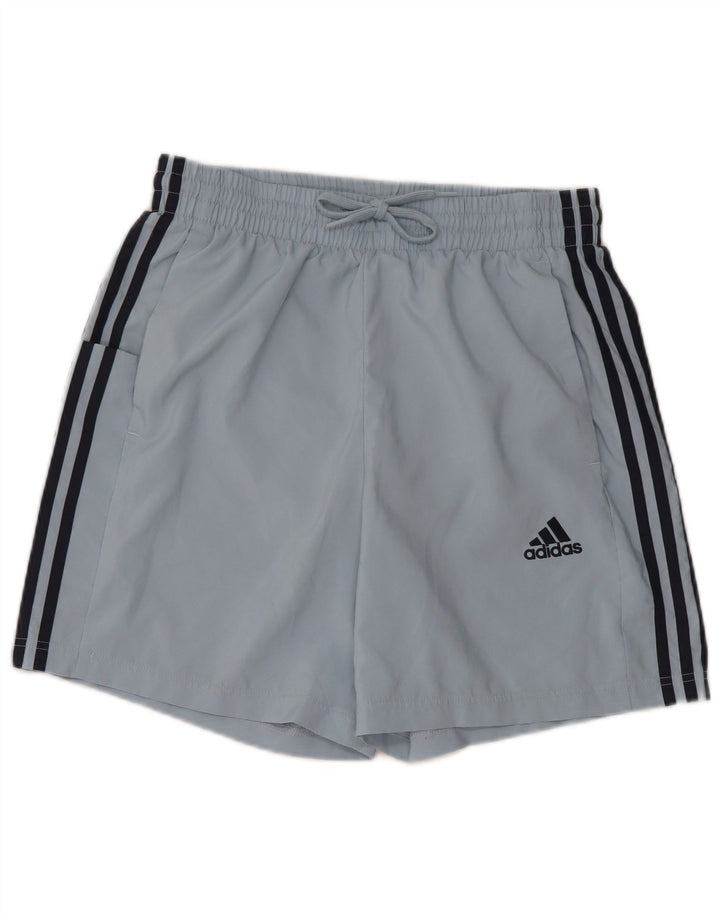 Женские спортивные шорты ADIDAS UK 14, средний синий, полиэстер