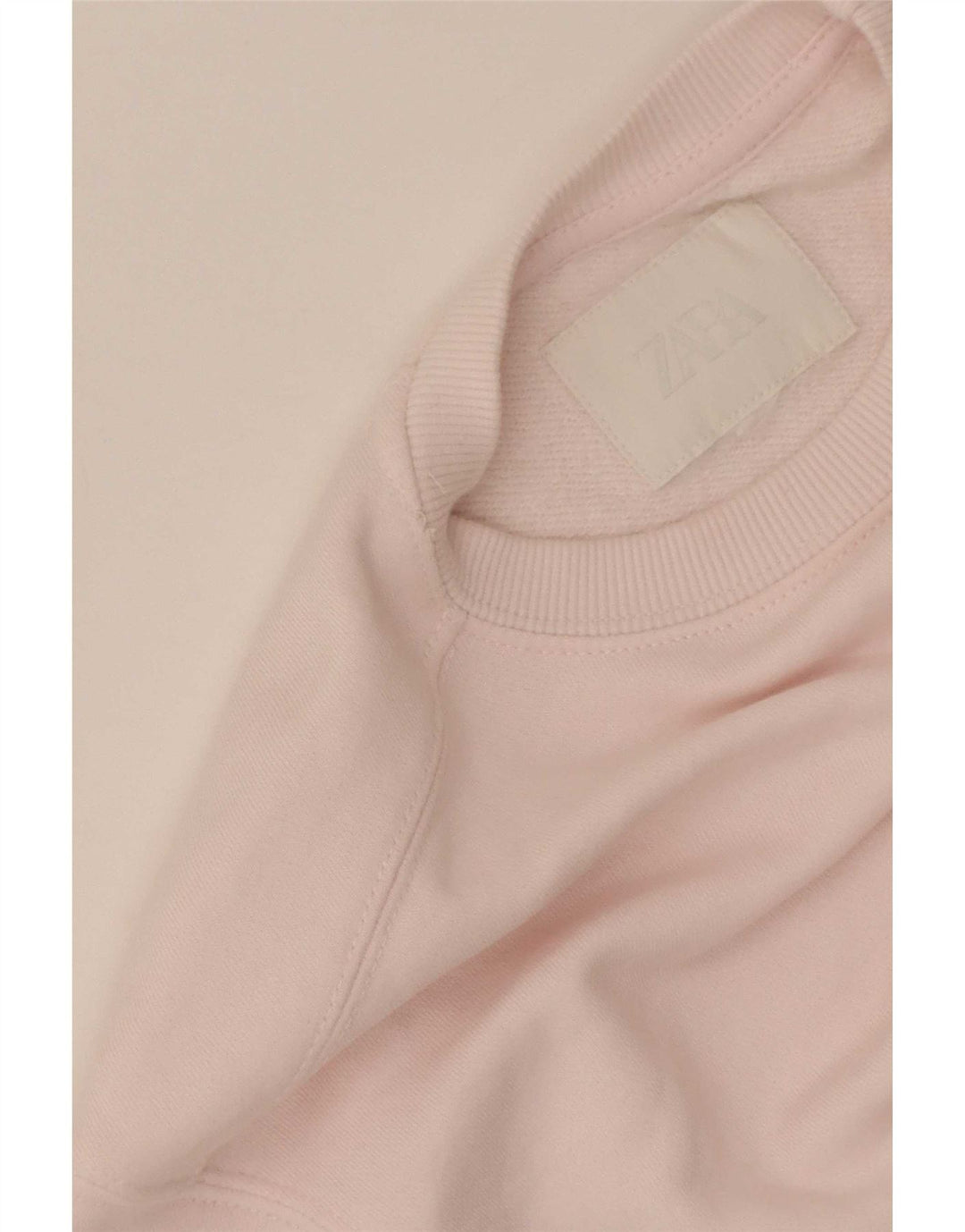 Zara Girls Sweatshirt Jumper 7-8 år Pink