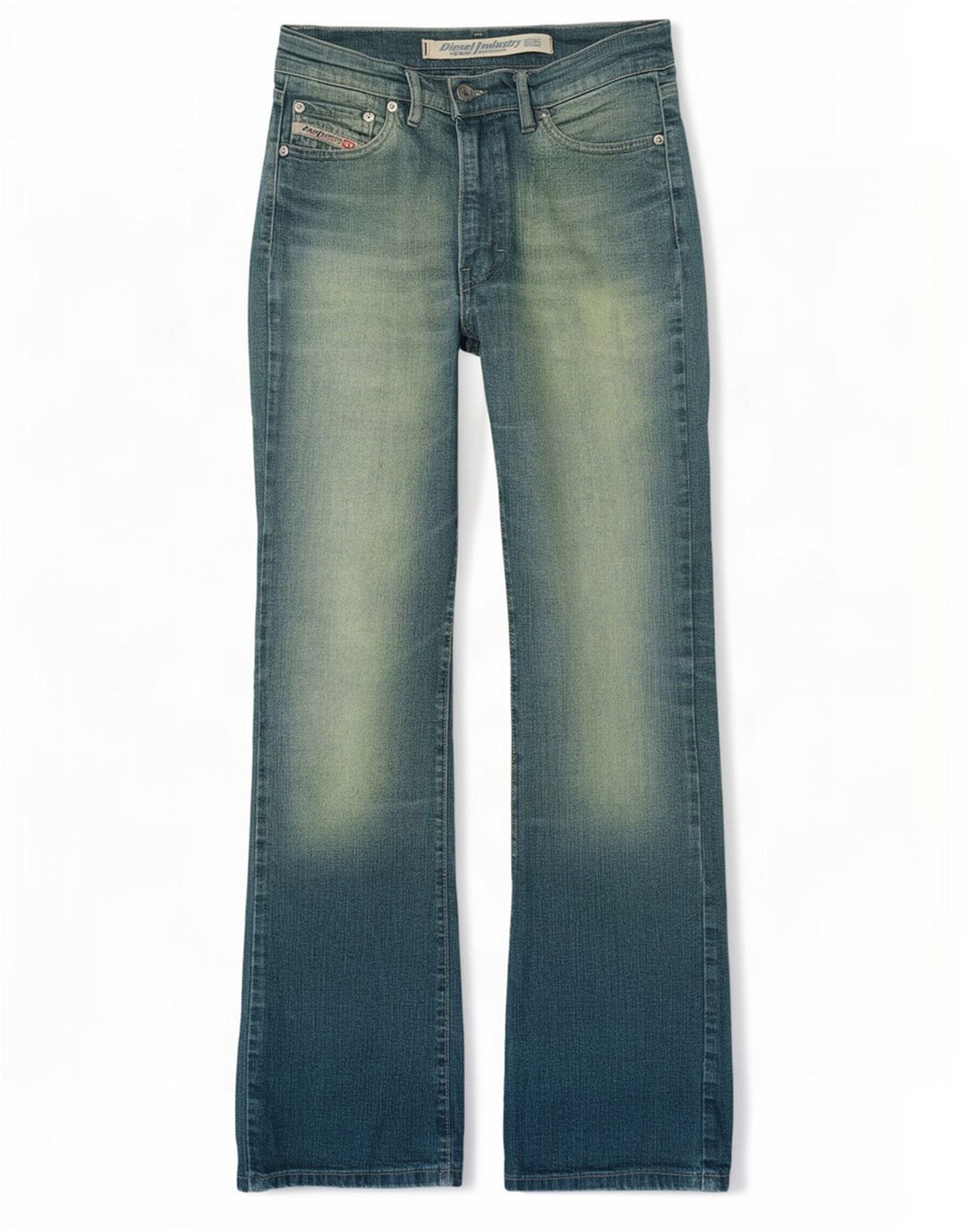 Женские джинсы Diesel Bootcut W27 L32, синие, хлопок
