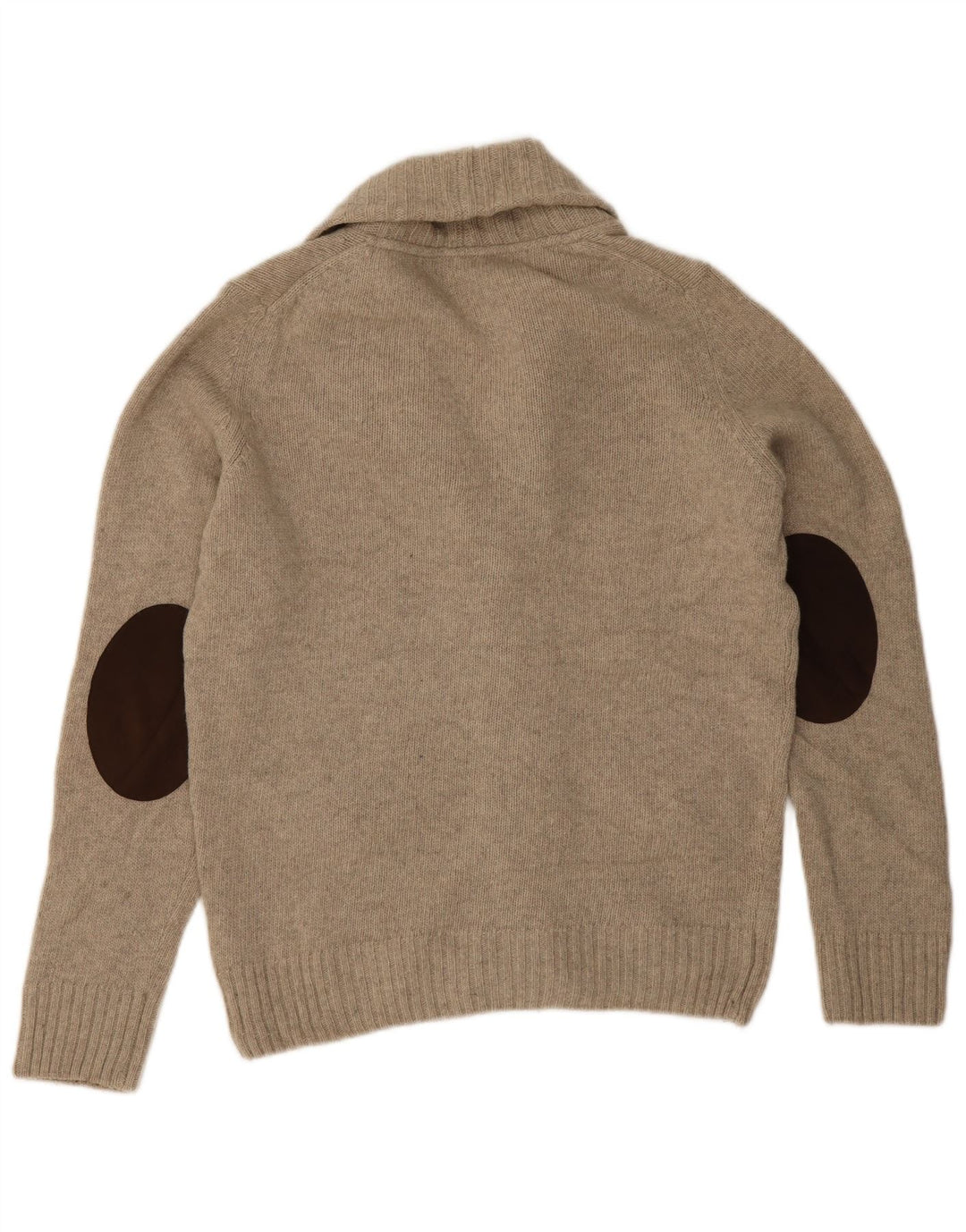Zara Hombre Jersey Cárdigan Lana Gris Medio