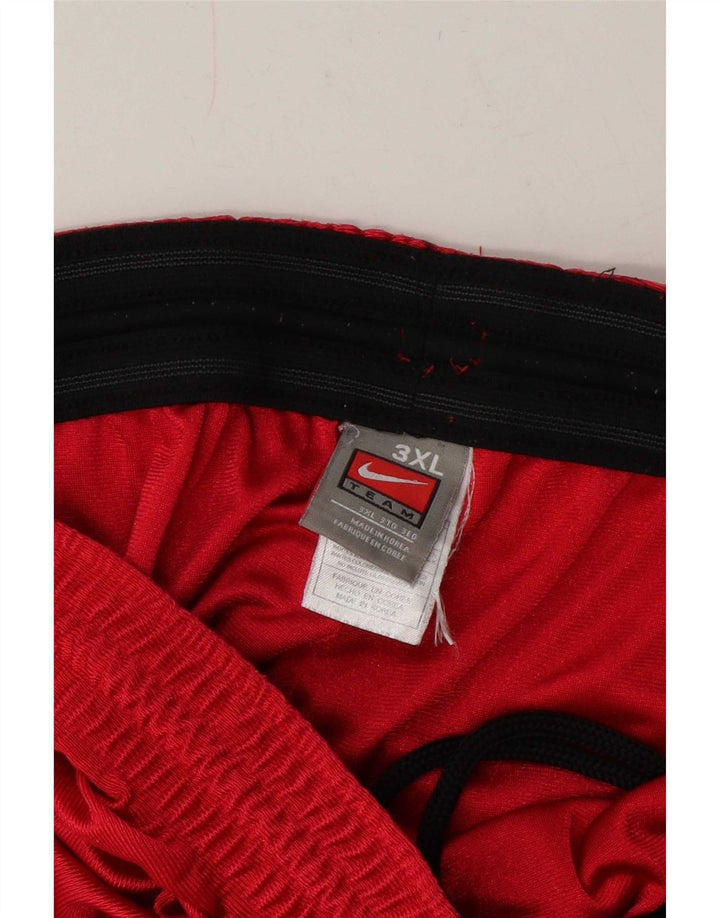 Męskie spodenki sportowe Nike 3XL, czerwony, kolorowy poliester