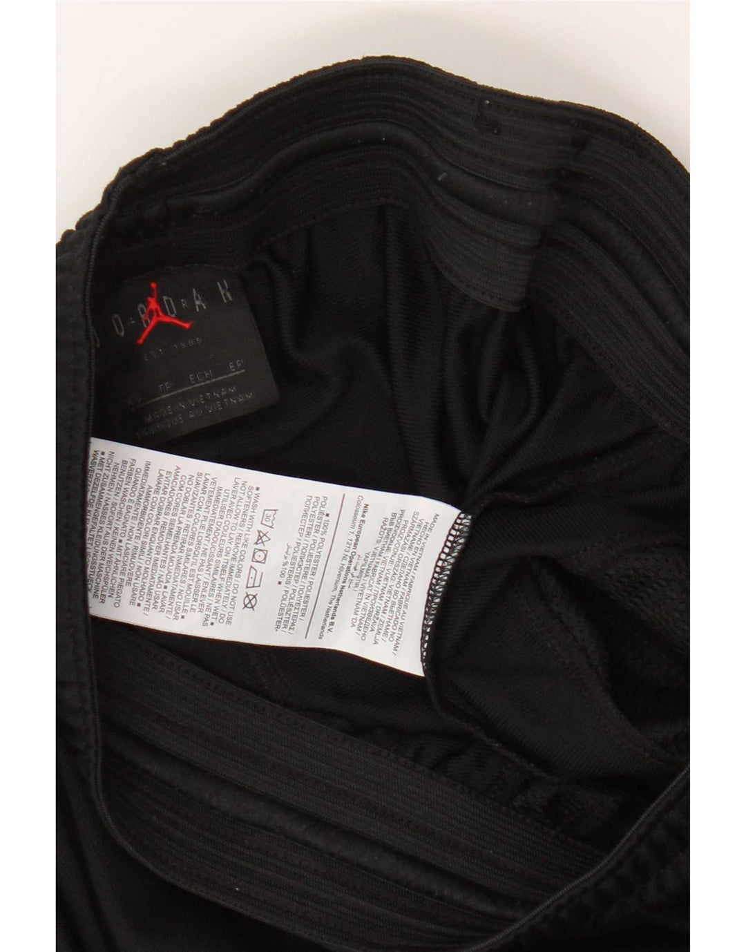 Jordan Mens Dri Fit Tracksuit Trousers XS Black Colourblock Polyester