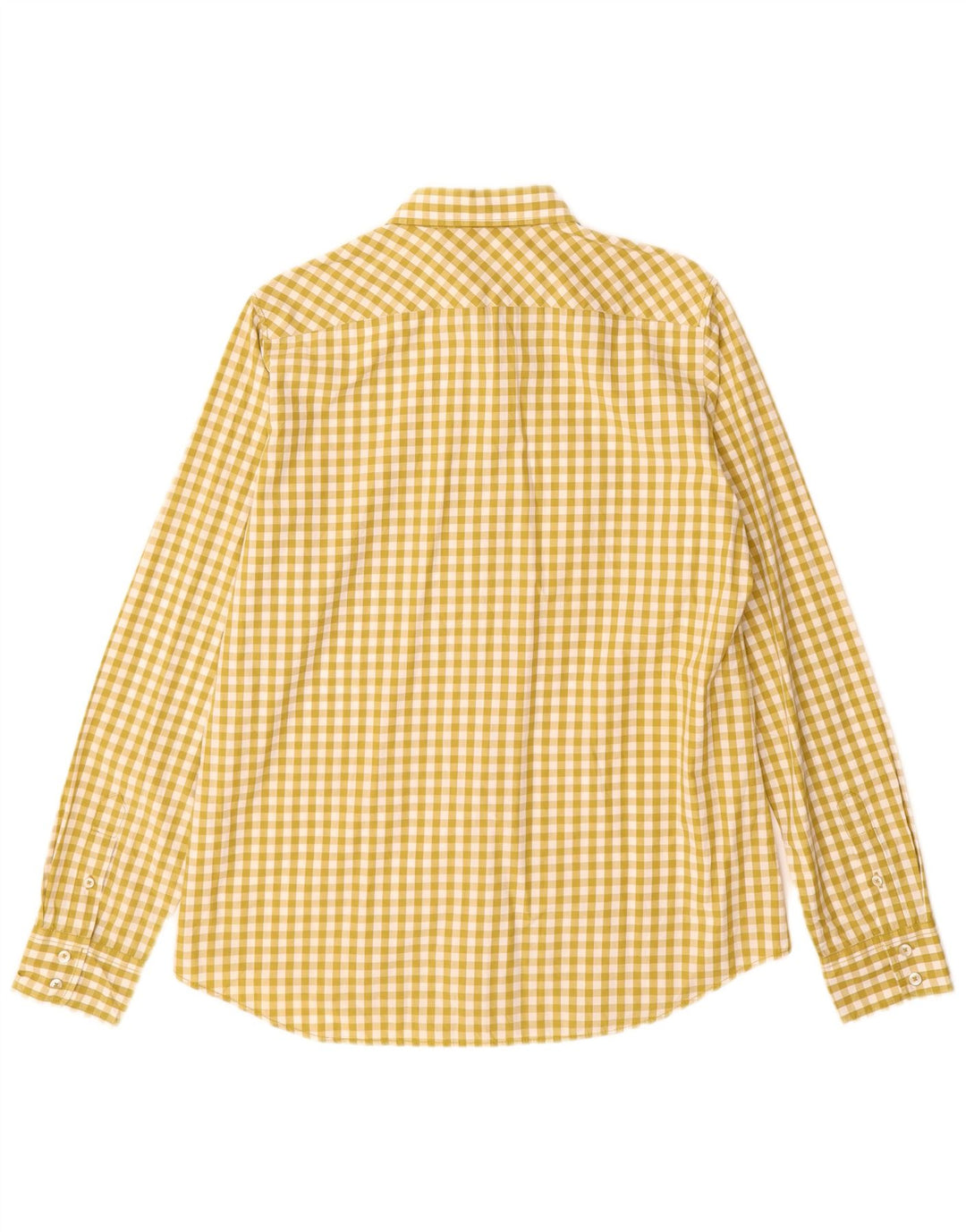 MARC O'POLO Womens Oversized Shirt IT 40 Small Green Gingham Cotton