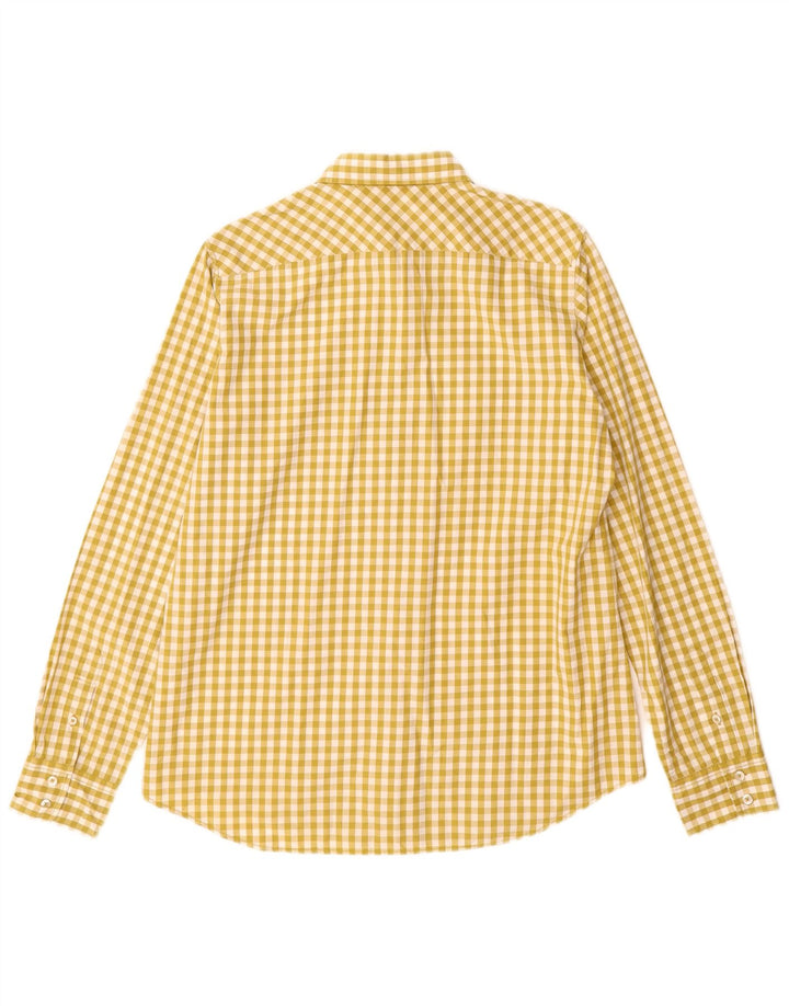 MARC O'POLO Womens Oversized Shirt IT 40 Small Green Gingham Cotton
