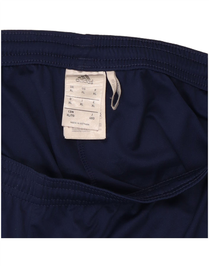 Adidas Mens Climalite Sport Shorts XL  Navy Blue Polyester