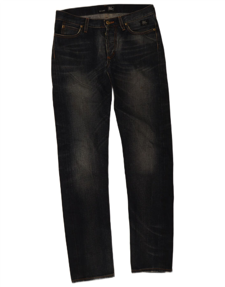 Roy Rogers Vaqueros rectos para hombre W30 L33 Azul marino