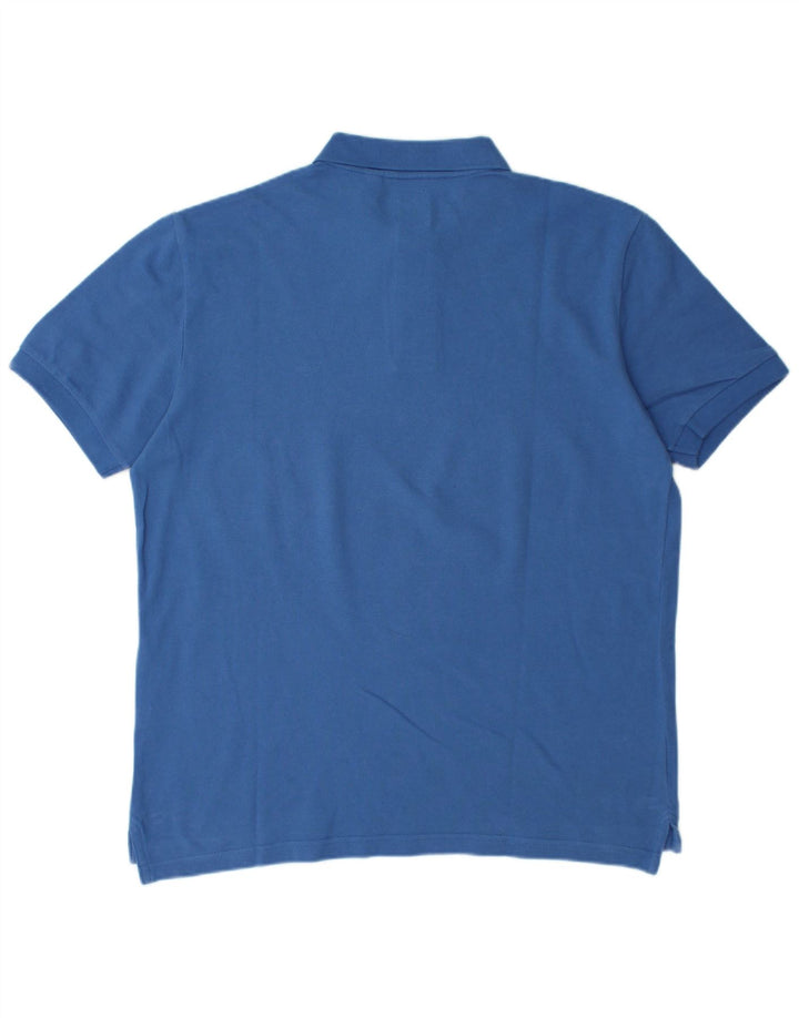 DOCKERS Herren-Poloshirt, große blaue Baumwolle