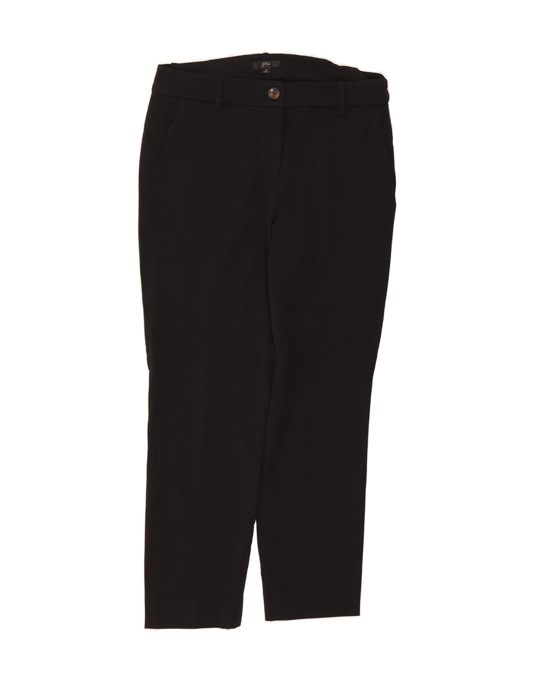 J. CREW Womens Straight Chino Trousers US 8 Medium W32 L26 Black Polyester Vintage J. Crew and Second-Hand J. Crew from Messina Hembry 