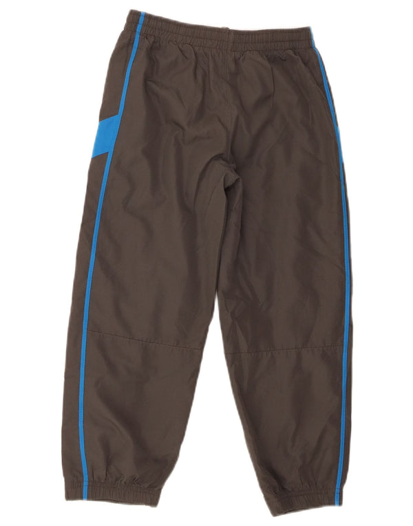 Nike Boys Tracksuit Trousers Joggers 6-7 Years Large Grey Colourblock