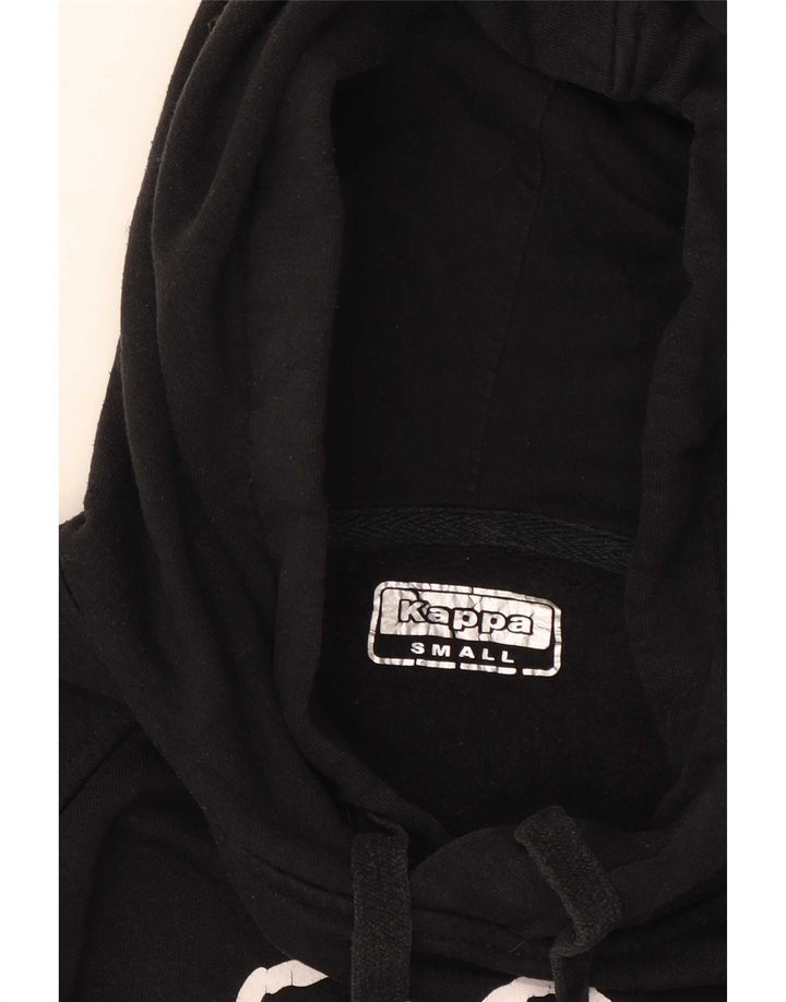 Kappa Mens Graphic Hoodie Jumper Small Black