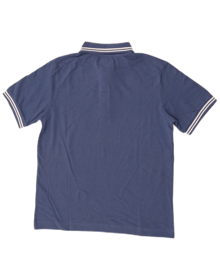 Polo Kappa Uomo Small Blu Cotone