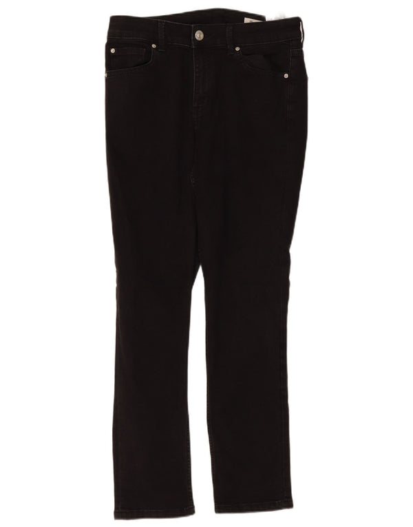 Marks & Spencer Damen The Lily Slim Jeans UK 12 Medium W30 L27 Schwarz