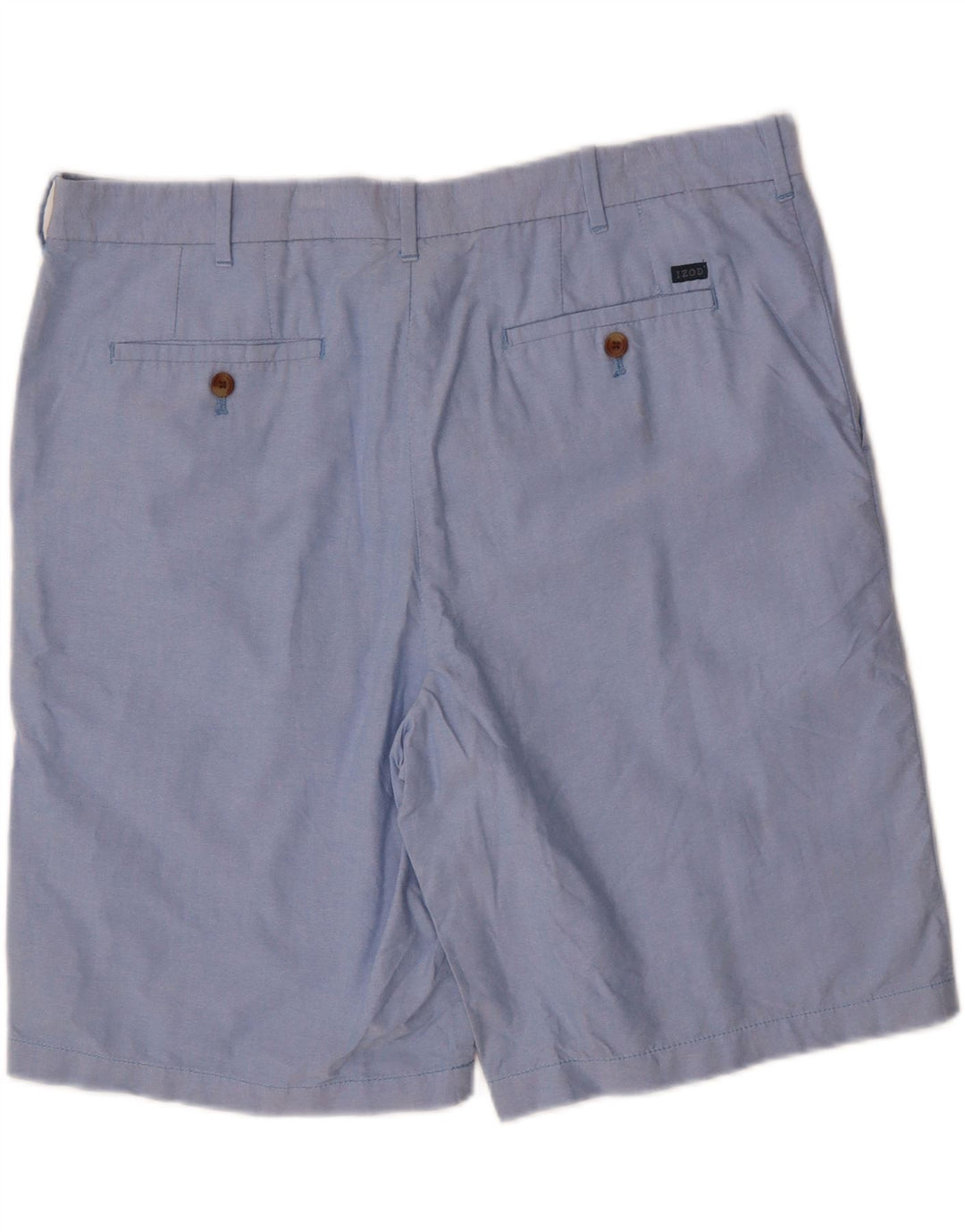 IZOD Mens Chino Shorts W40 XL Blue Cotton Vintage Izod and Second-Hand Izod from Messina Hembry 