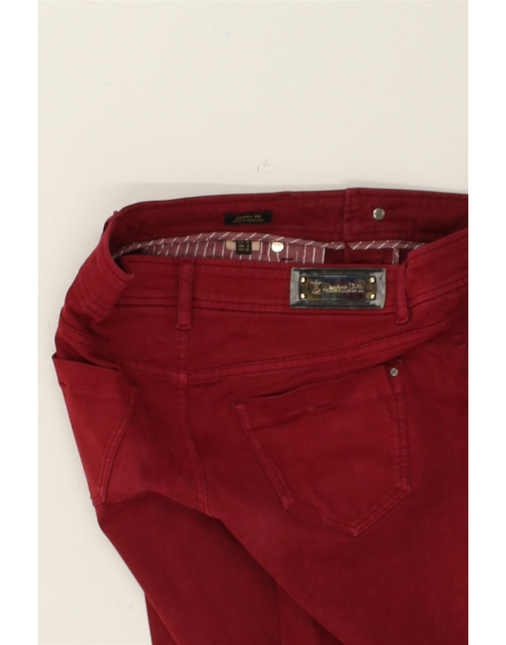 MASSIMO DUTTI Womens Skinny Jeans EU 36 XS W30 L29 Burgundy | Vintage Massimo Dutti | Thrift | Second-Hand Massimo Dutti | Used Clothing | Messina Hembry 