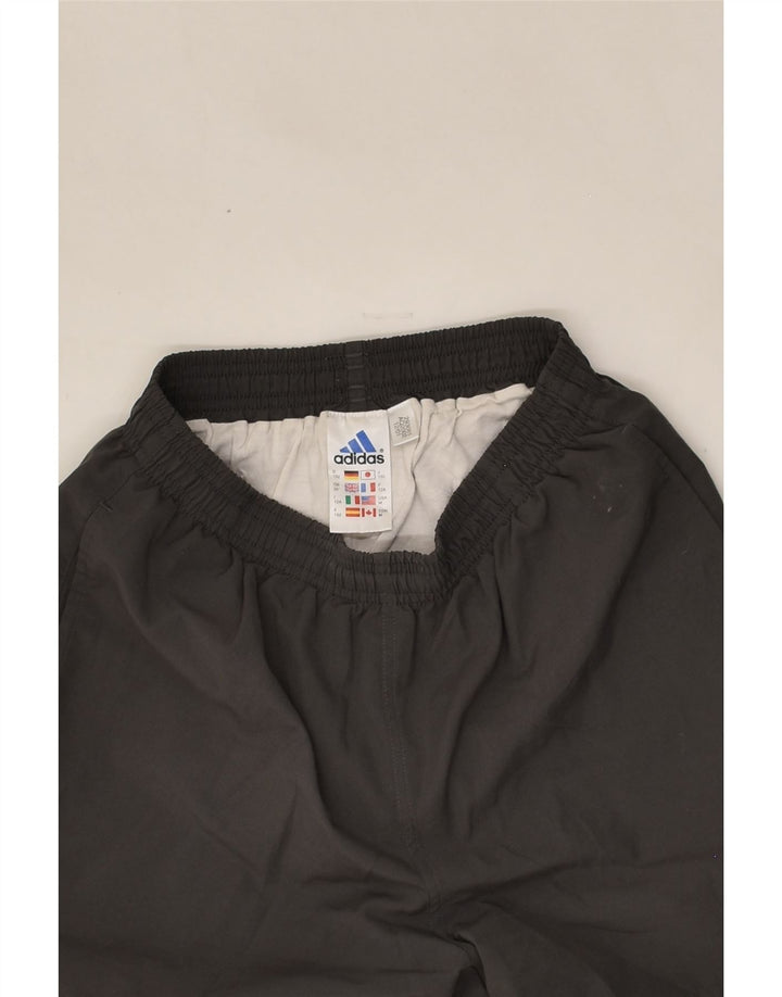 ADIDAS Boys Sport Shorts 9-10 Years Grey Polyester | Vintage Adidas | Thrift | Second-Hand Adidas | Used Clothing | Messina Hembry 