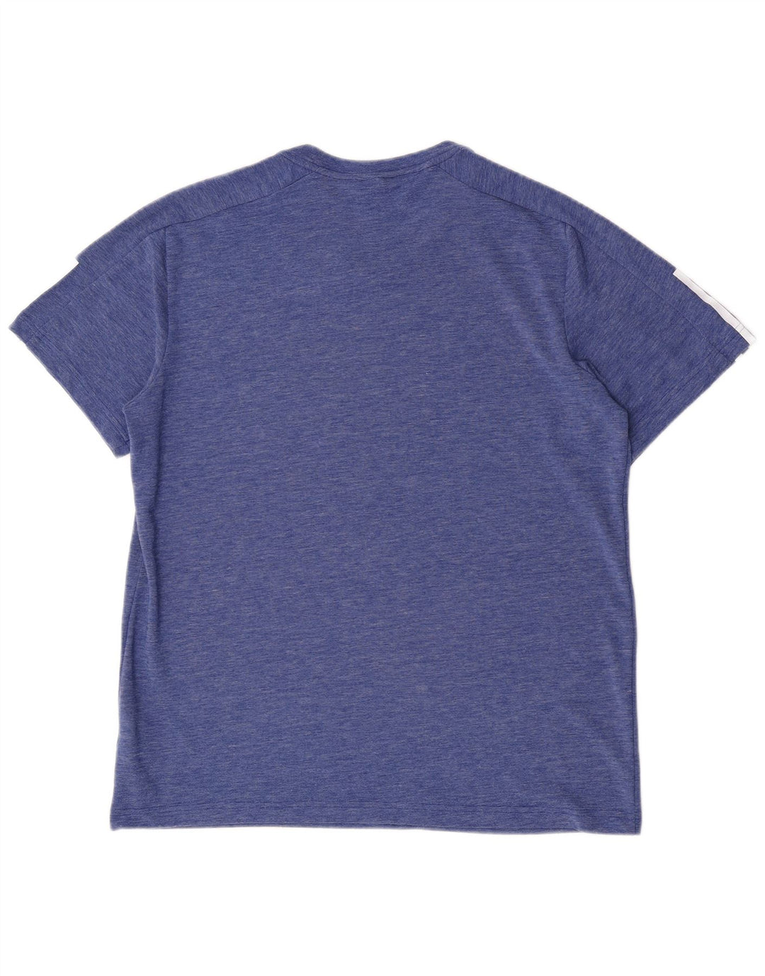 T-shirt da uomo Adidas Top grande blu in poliestere