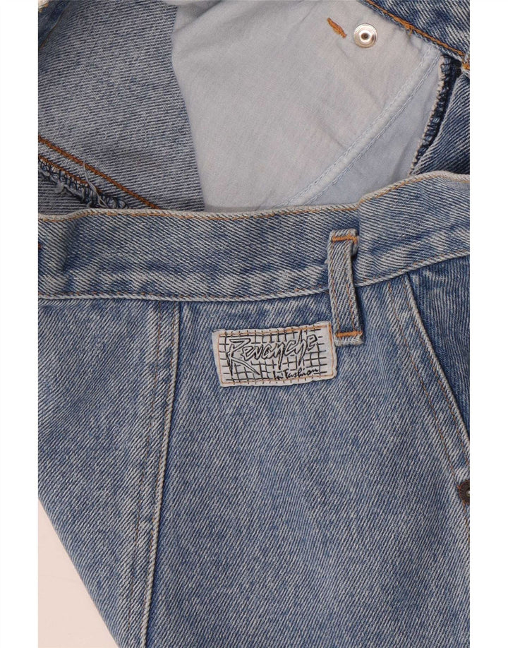 Revanche Womens Denim Skirt W26 Small Blue