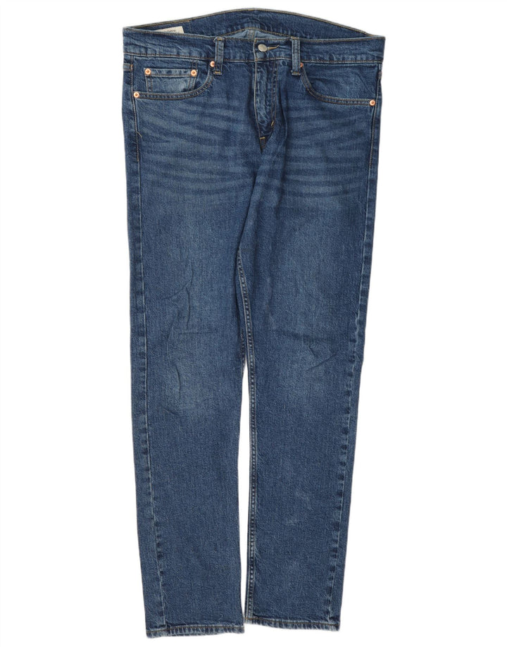 Levi's Mens 511 Slim Jeans W36 L32 Blue Cotton