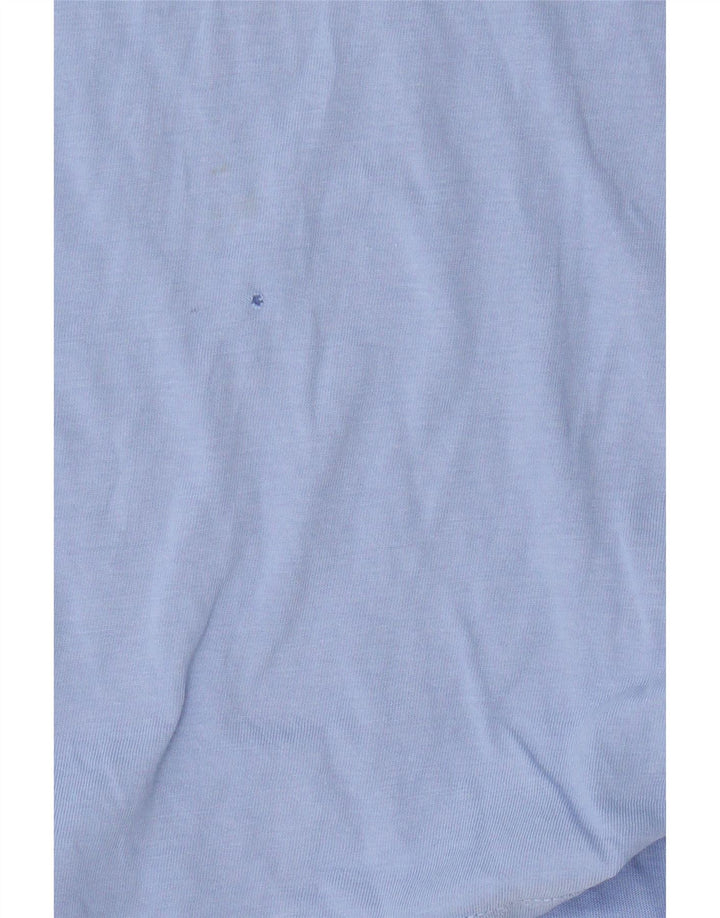 Levi's Womens Graphic T-Shirt Top UK 12 Medium Blue Cotton