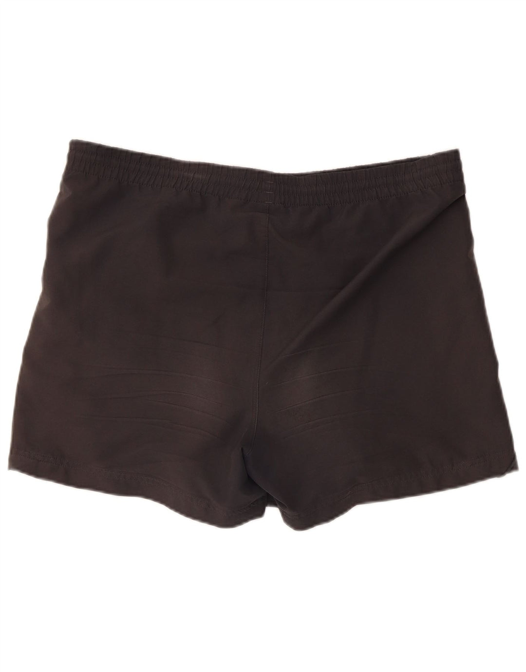Pantaloncini sportivi Adidas da uomo in poliestere grigio medio