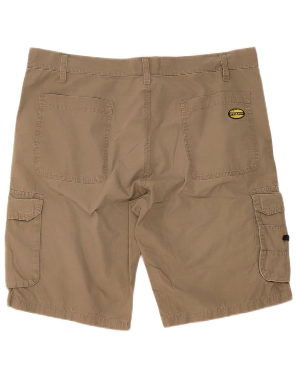 Diadora Mens Cargo Shorts XL W38 Algodão Bege