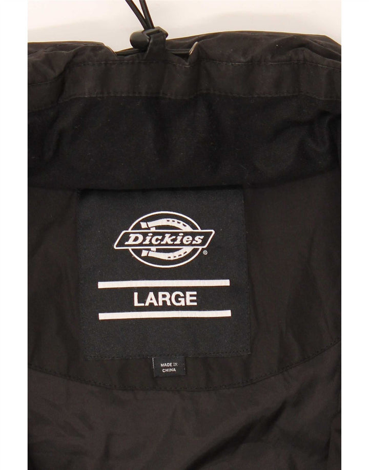 Dickies Veste matelassée pour homme UK 40 Large Noir Polyester