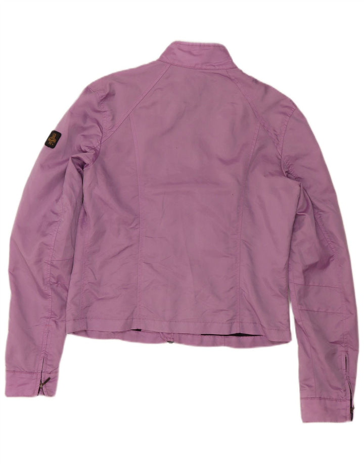 Refrigiwear Damen Bomberjacke IT 46 Large Lila Polyester
