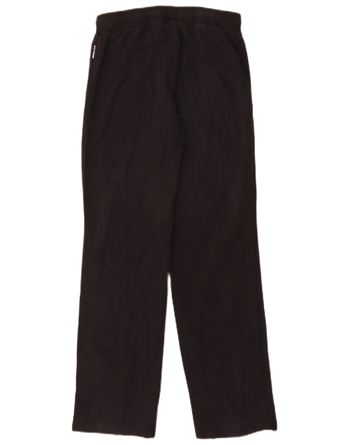 Champion Womens Tracksuit Trousers UK 12 Medium  Black Cotton