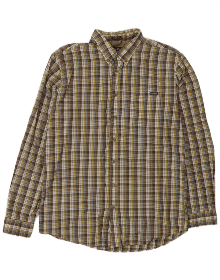 Eddie Bauer Herren-Flanellhemd mit klassischer Passform, groß, mehrfarbig kariert