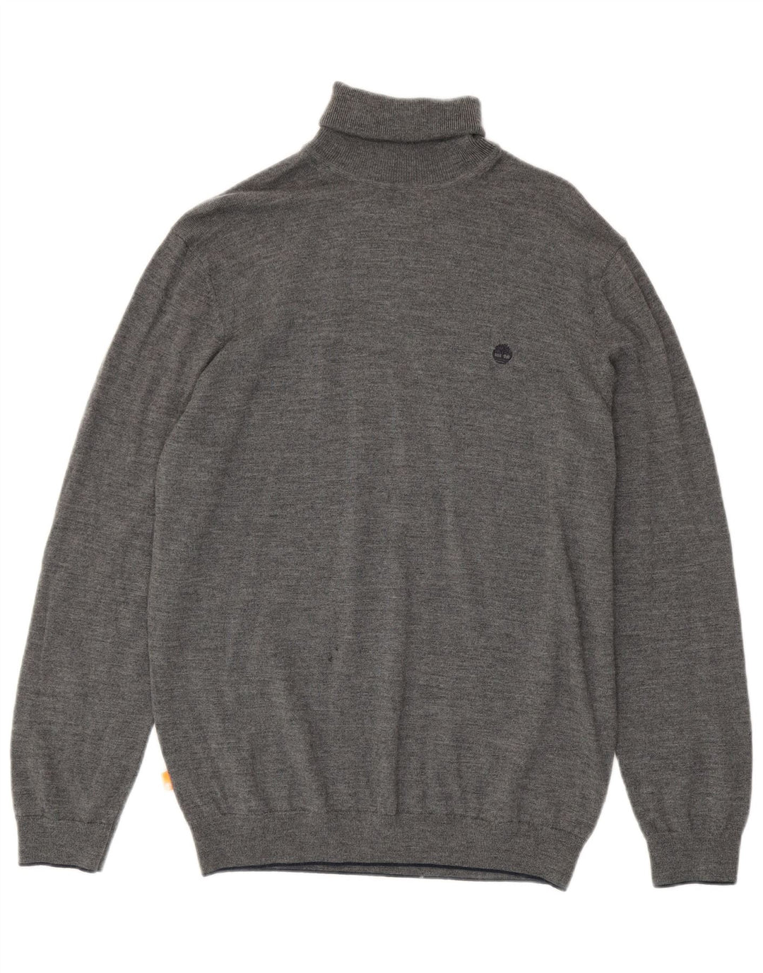 Męski sweter z golfem Timberland XL, szara wełna