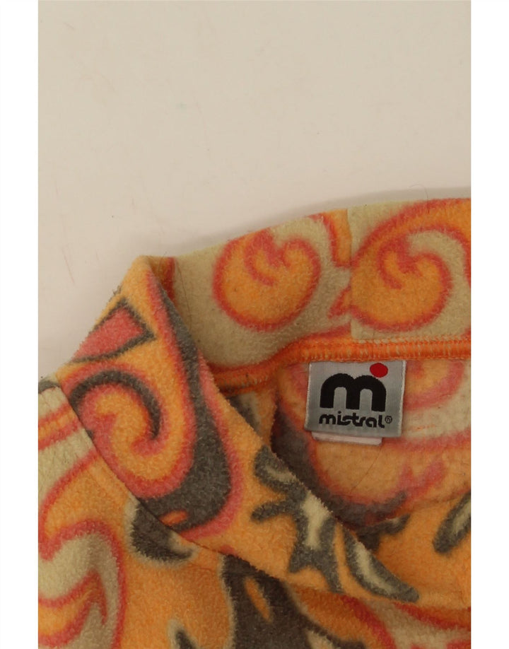 Mistral Herre Fleece Jumper Stor Orange Paisley