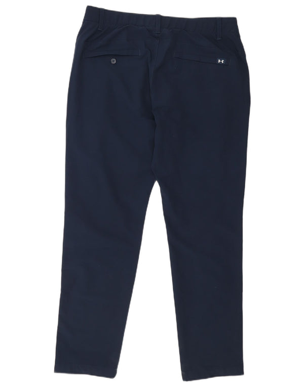 Pantaloni chino subțiri pentru bărbați Under Armour W36 L30 bleumarin