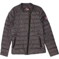 VINTAGE Womens Padded Jacket UK 10 Small Grey Polyester Vintage Vintage and Second-Hand Vintage from Messina Hembry 