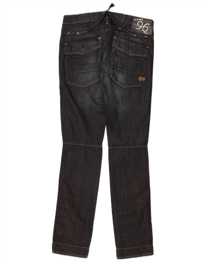 G-Star Dame Slim Jeans W28 L32 Marineblå Bomuld