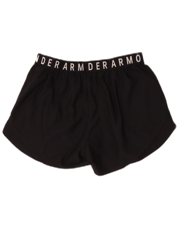 Under Armour Damen Heat Gear Loose Fit Sportshorts UK 14 Large Schwarz