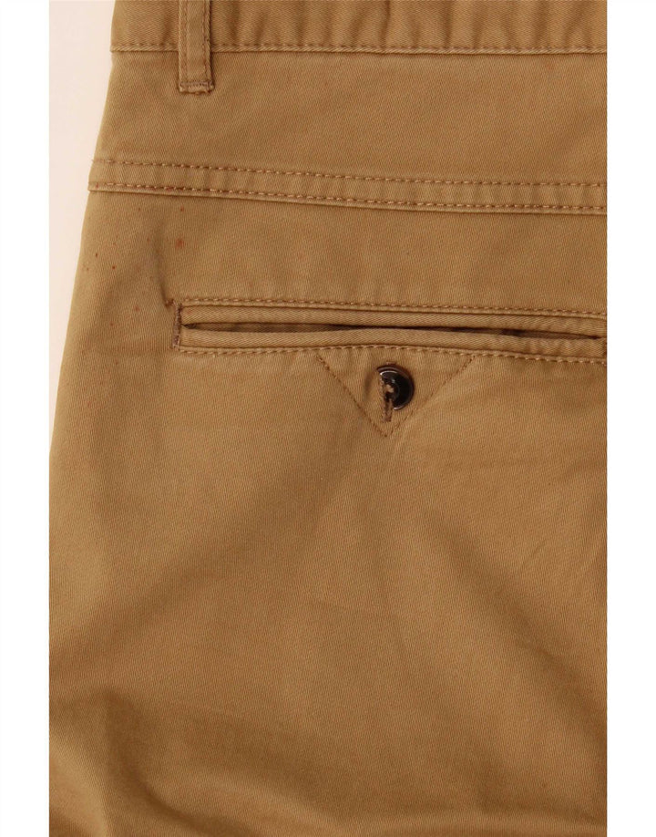 Zara Mens Slim Chino Trousers EU 40 Medium W31 L31 Beige