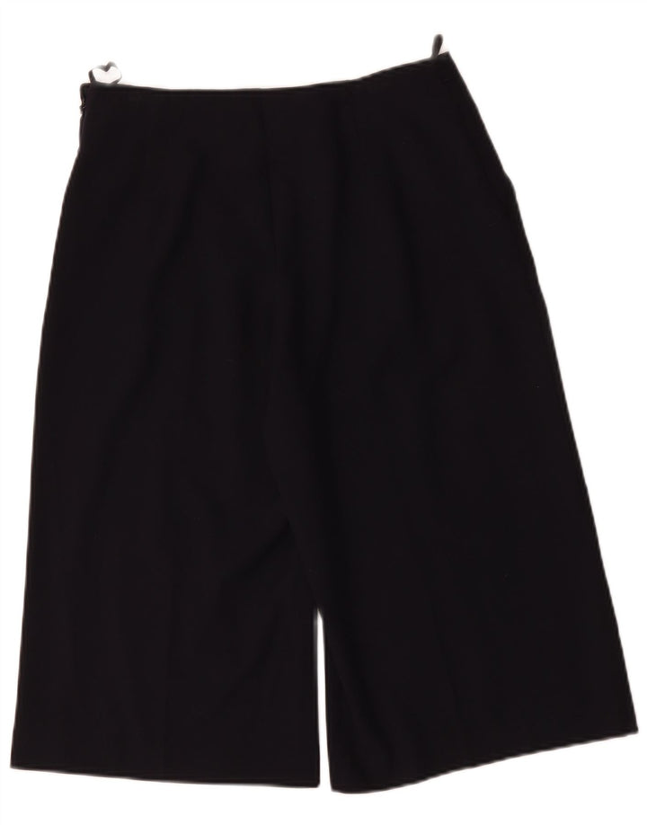 Marks & Spencer Bermuda Shorts til kvinder UK 10 Small W30 Navy Blue Polyester