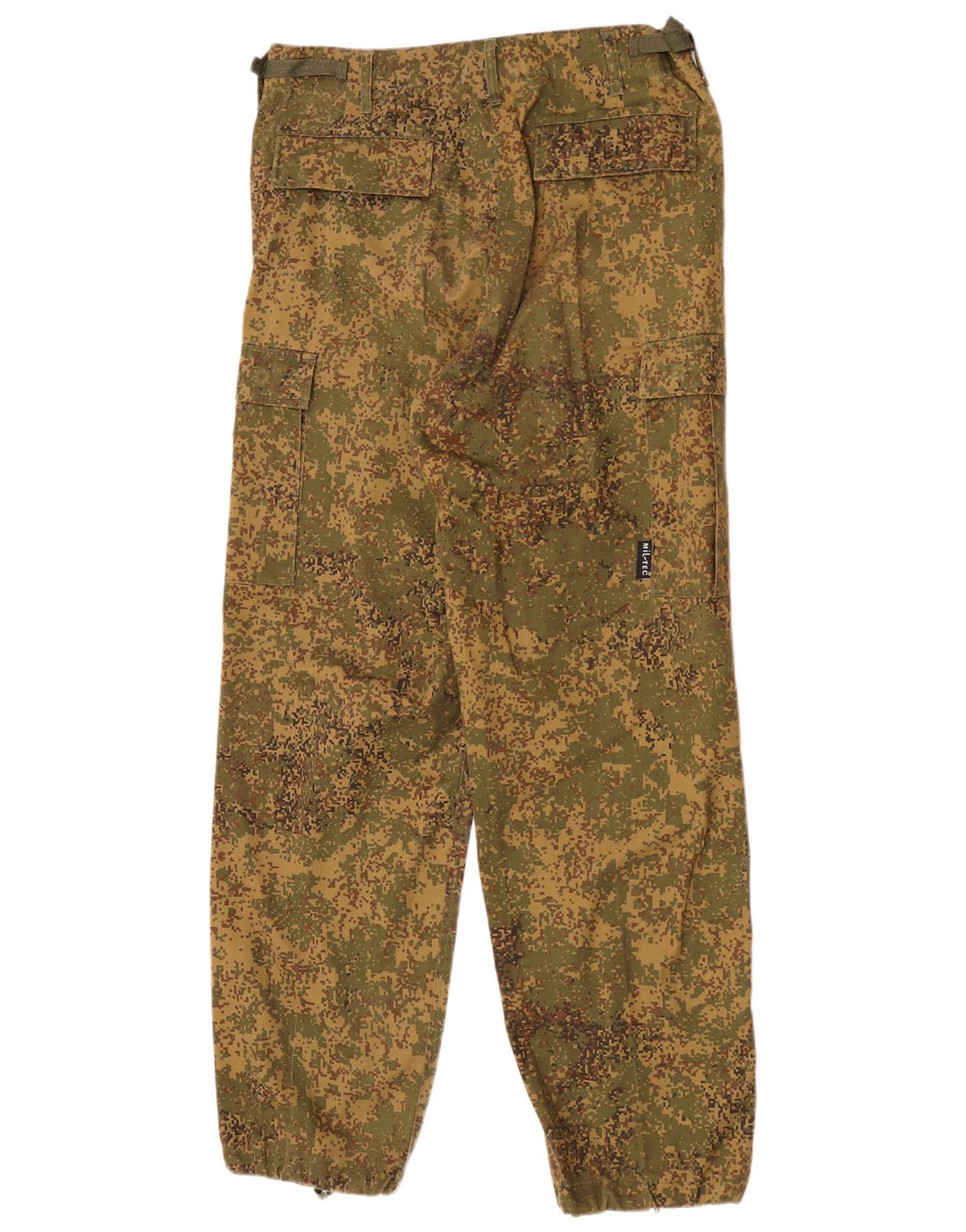 Mil-Tec Mens Joggers Cargo Trousers Medium W32 L32 Khaki Camouflage