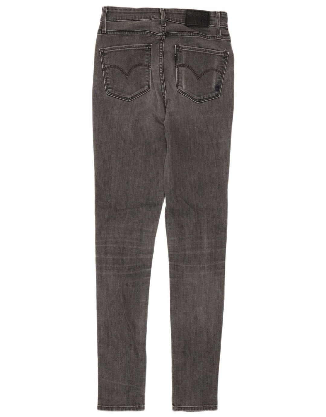 Damskie jeansy Levi's Skinny W26 L34 Szara bawełna
