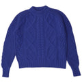 Pulover cu gât țestoasă cu autograf pentru femei Marks & Spencer UK 8 Small Blue