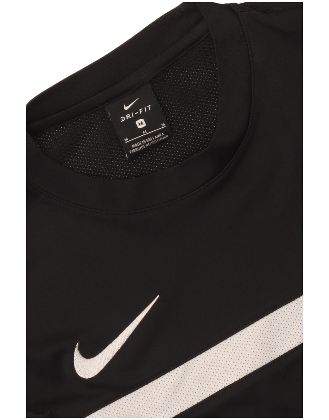 Tricou pentru bărbați Nike Dri Fit Top Mediu Negru Colorblock