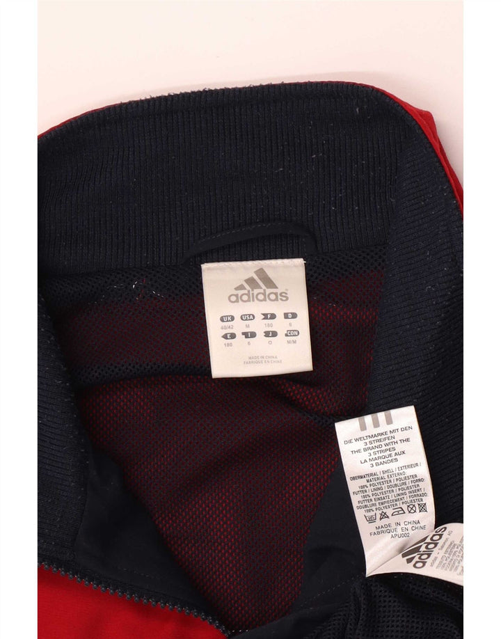 Giacca da tuta da uomo Adidas UK 40/42 Medium multicolore Colourblock