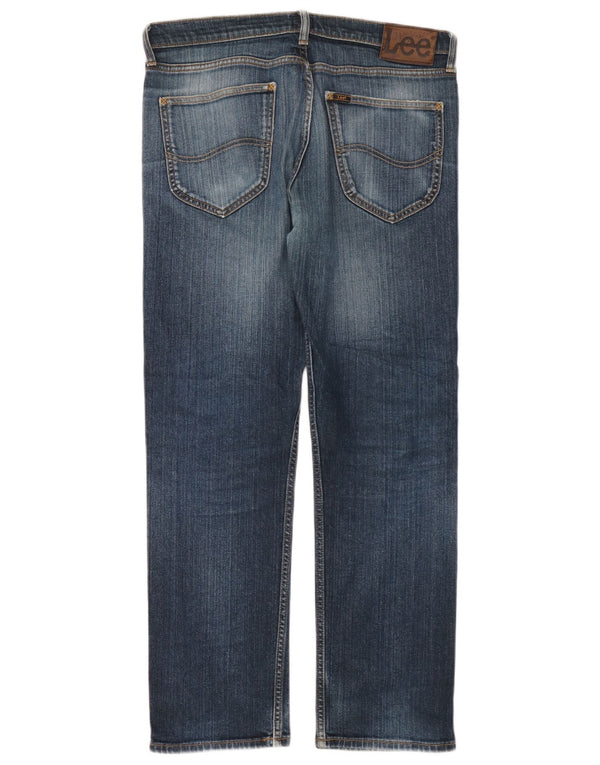 Lee Mens Blake Straight Jeans W33 L32 kék pamut