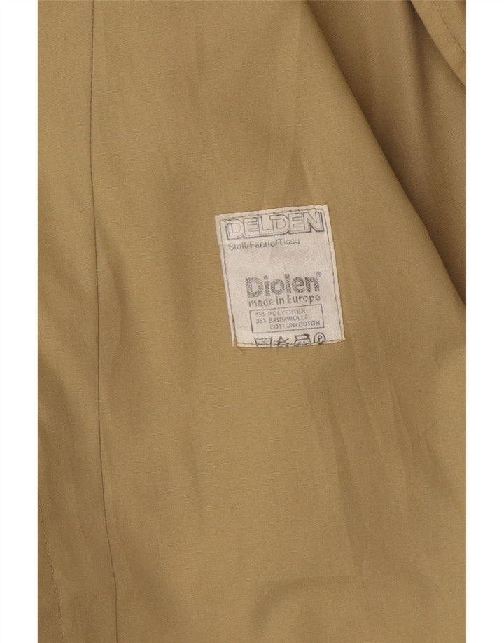 Everest Womens Trench Coat EU 44 XL Beige Polyester