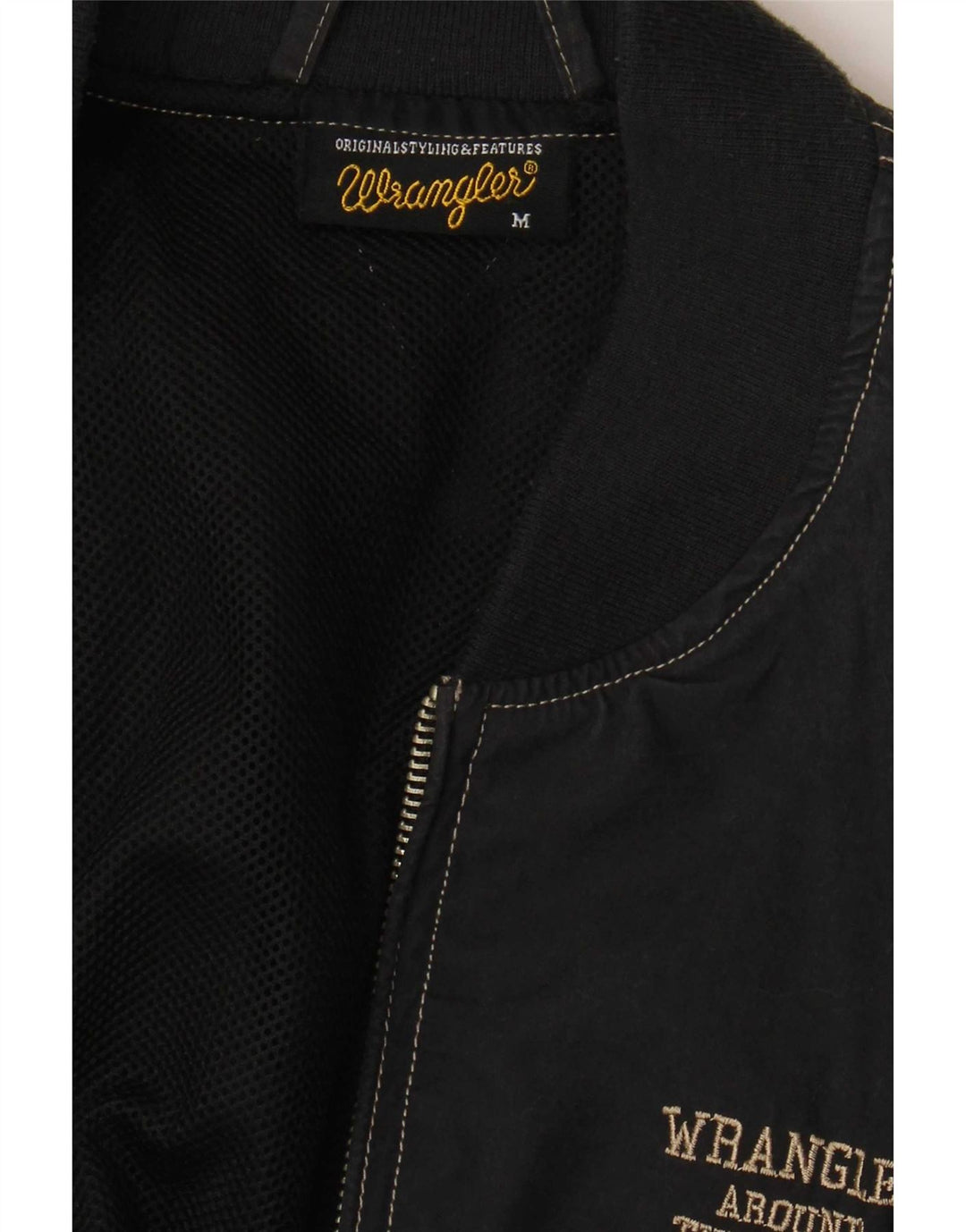 Giubbotto bomber da uomo Wrangler UK 38 medio nero
