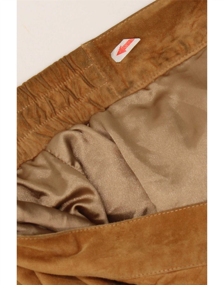 Jaqueta masculina vintage de camurça EU 54 XL couro bege