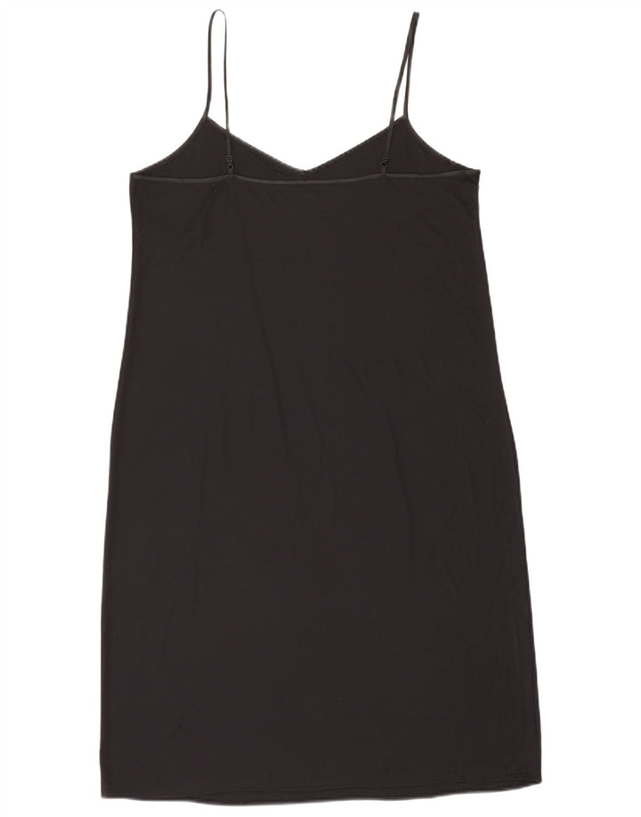 Marks & Spencer Womens Slip Dress UK 18 XL Black Polyester
