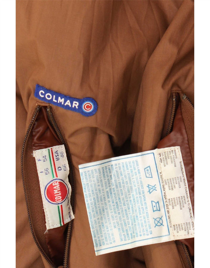 Colmar ženska jakna s grafičkim motivima IT 56 2XL smeđi poliester