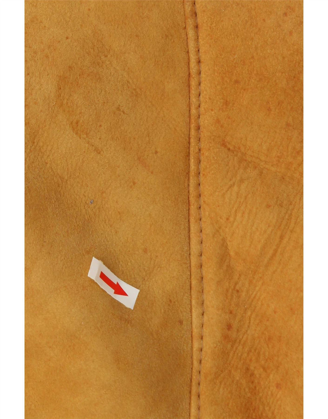 Vintage Herren Shearling Jacke IT 50 Large Beige Shearling