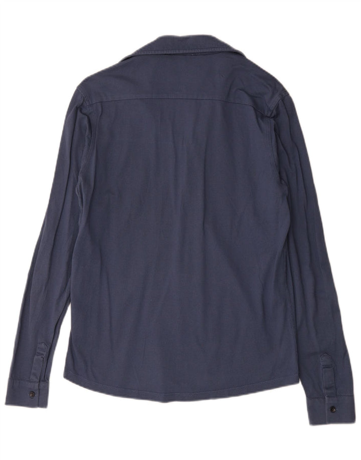 Reiss Mens Shirt Small Blue Cotton
